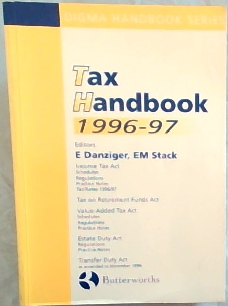 Tax Handbook 1996 - 97 (Digma Handbook Series)