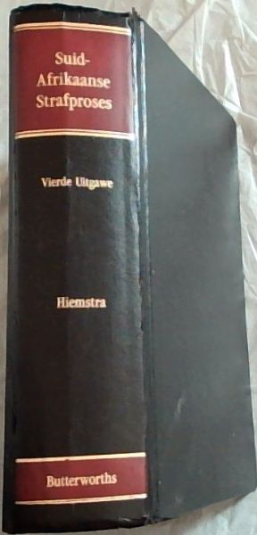 Suid-Afrikaanse Strafproses - Vierde Uitgawe