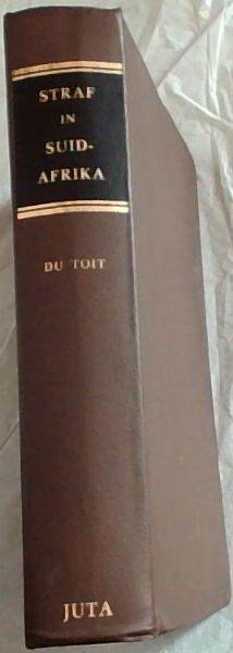 Straf in Suid-Afrika (Afrikaans Edition)