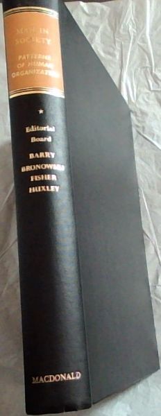 MAN IN SOCIETY - Patterns of Human Organization Volume 6 only - (The Macdonald Illustrated Library)
