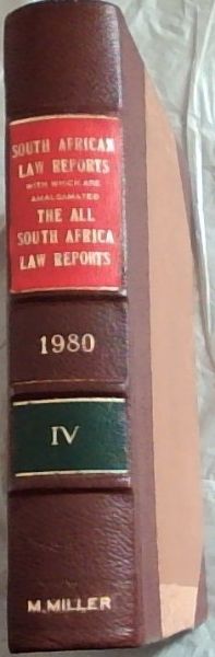 THE SOUTH AFRICAN LAW REPORTS - DIE SUID-AFRIKAANSE HOFVERSLAE: Part 4 Index - Deel 4 Inhoudsopgawe / Beslissings Van:Die Hooggeregshof Van Suid Afika /Die Suidwes-Afika Afdeling/Die Hoerhof Van Zimbabwe/Die Hooggeregshof Van Transkei/Die Hooggeregshof Van Bophuthatswana/ Die Hooggeregshof Van Venda