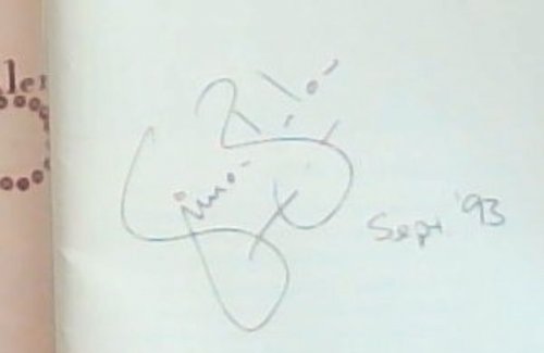 RUSTENBERG - (Signed by the author Simon Barlow)