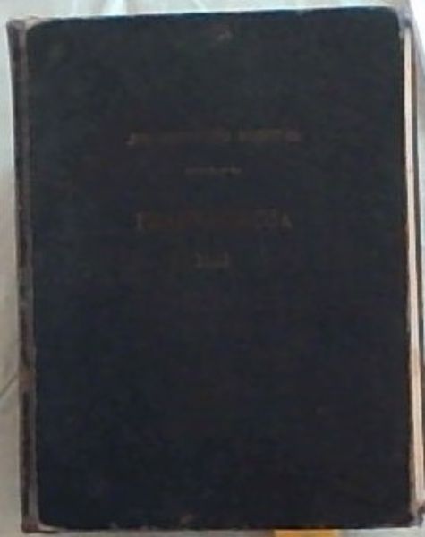 The Pharmacopoeia of the Johannesburg General Hospital