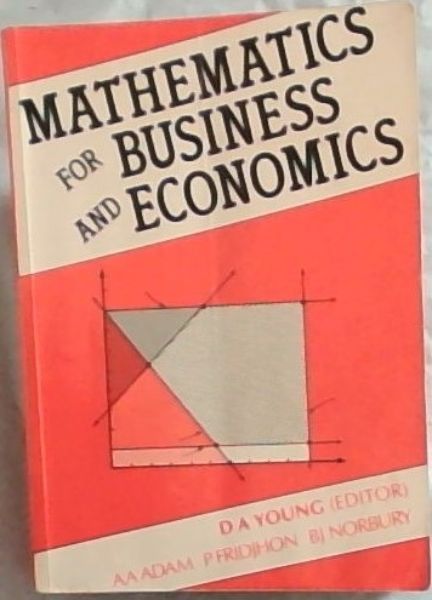 MATHEMATICS FOR BUSINESS AND ECONOMICS