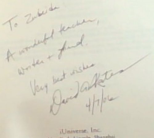 Completing the Circle: A Son's Memoir - (Signed and inscribed by the author David A Kates)