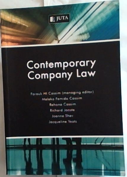 Contemporary Company Law