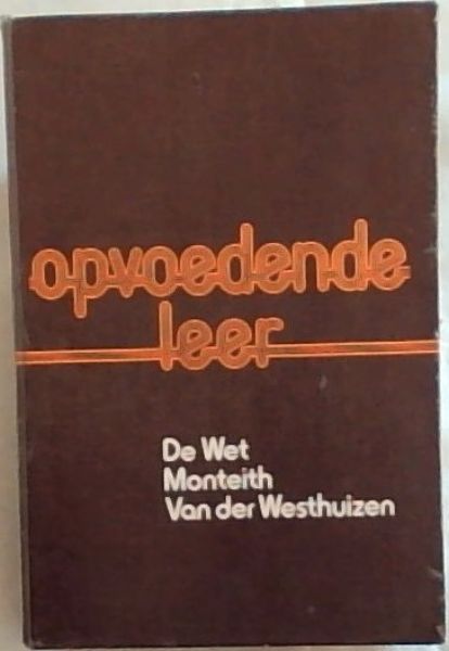 Opvoedende leer