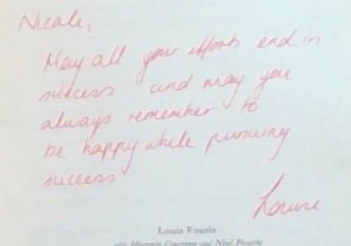Image for Navigating my SUCCESS - (Signed and inscribed by the author Louis Fourie) Navigating my SUCCESS - (Signed and inscribed by the author Louis Fourie)