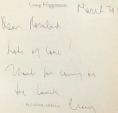 The Landscape Painter - (Signed by the author, Craig Higginson)