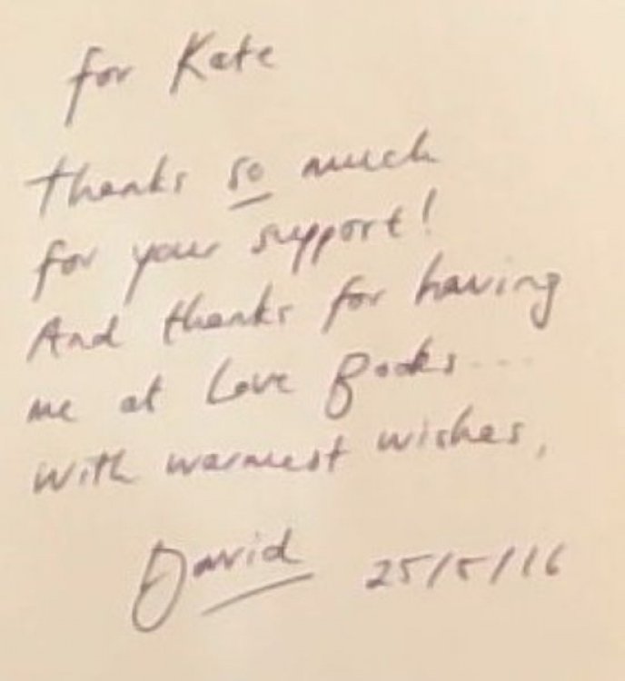 LIKE IT MATTERS -(Signed by the author David Cornwell)