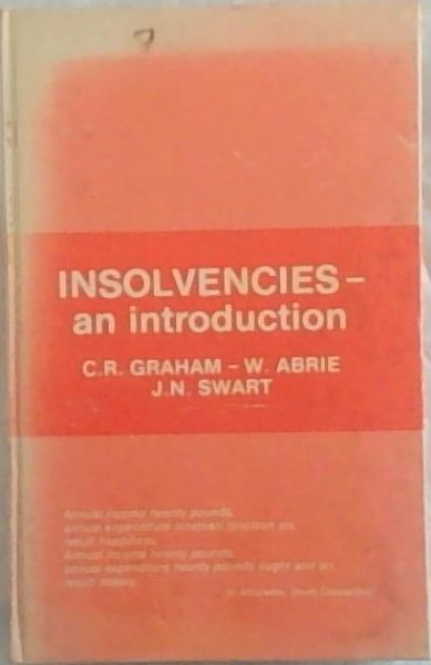 INSOLVENCIES- an introduction
