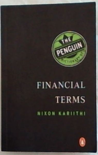 The Penguin Dictionary of Financial Terms