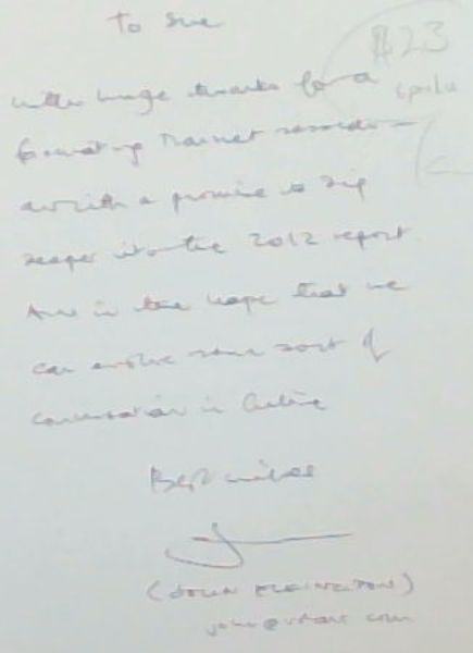 The Zeronauts: Breaking the Sustainability Barrier (Signed and inscribed by the author, John Elkington)