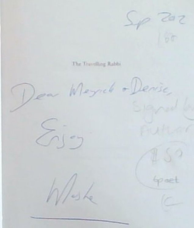 The Travelling Rabbi: My African Tribe (Signed by the author Rabbi Moshe Silberhaft)