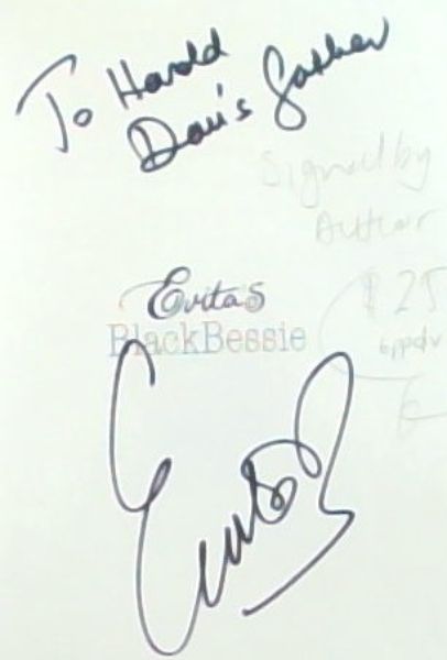 Evita's BlackBessie - (Signed by the author Evita Bezuidenhout)