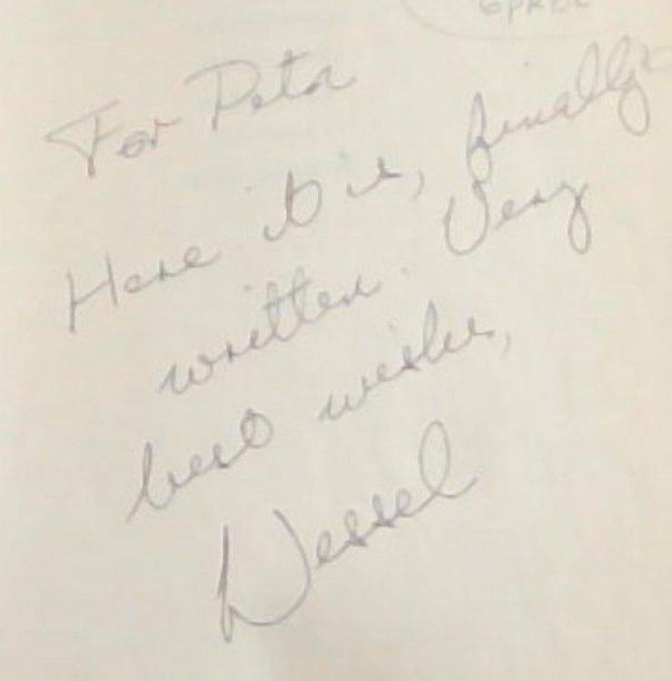 Those Who Love Night - (Signed by the author, Wessel Ebersohn)