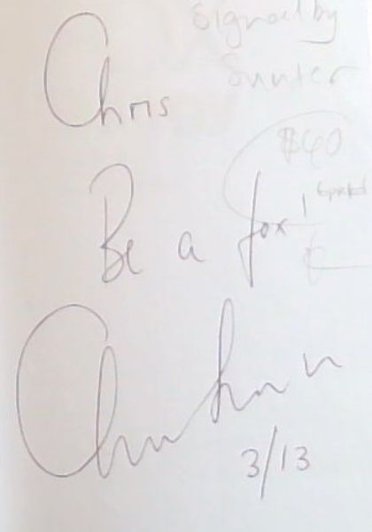 Image for The Fox Trilogy: Imagining the unimaginable and dealing with it (Signed by the author Clem Sunter) The Fox Trilogy: Imagining the unimaginable and dealing with it (Signed by the author Clem Sunter)