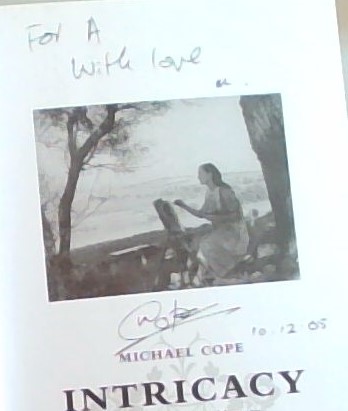 Intricacy: A Meditation Memory: A Meditation on Memory (Signed by the author Michael Cope)