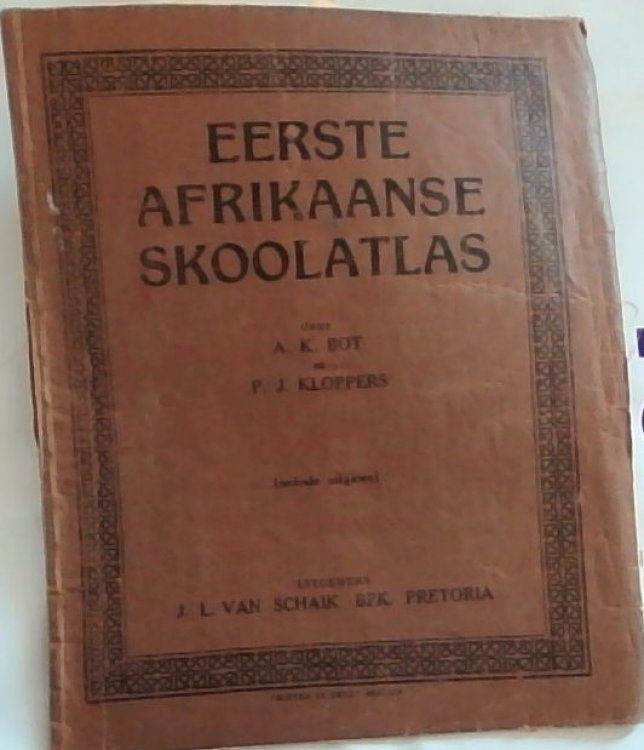 Eerste Afrikaanse Skoolatlas (Neende uitgawe)