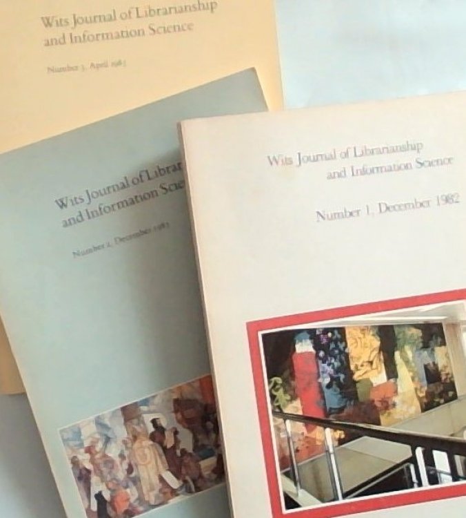 Wits Journal of Librarianship and Information Science Number 1,2,3 (dated 1982-1985) SET OF 3 VOLUMES