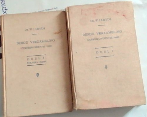 DERDE VERZAMELING (Correspomdentie 1900) 2 VOLUME SET (Limited edition No. 301)
