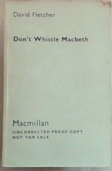 Don't Whistle Macbeth