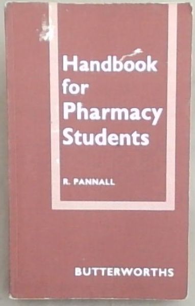 Image for Handbook for Pharmacy Students Handbook for Pharmacy Students