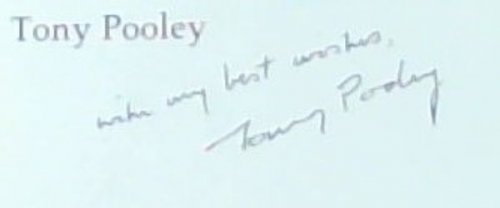 Discoveries of A Crocodile Man (Signed by and inscribed by the author Tony Pooley)