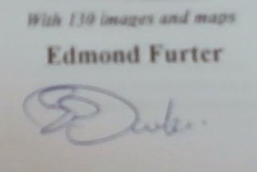 Stone Print: The human code in Art, Buildings and Cities - With 130 images and maps (Signed by the author Edmond Furter)