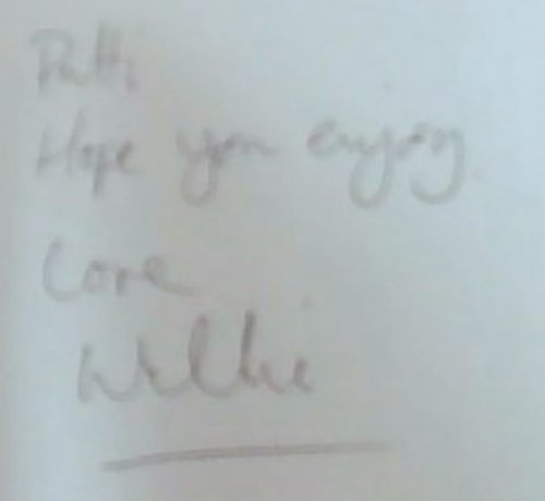 Fast Forward from Schoonwater (Signed and inscribed by the author Willem Fritz)