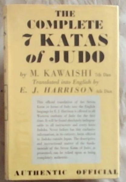 The Complete 7 Katas of Judo