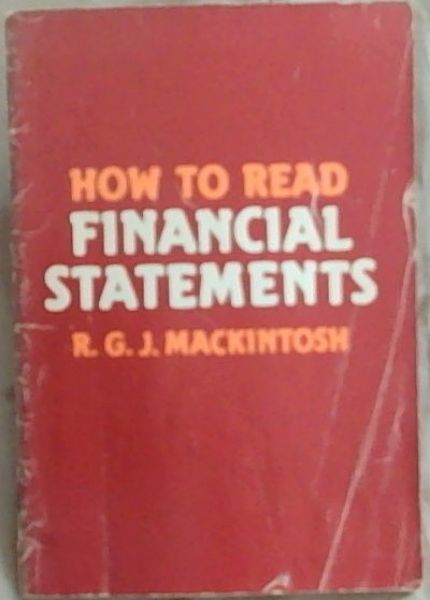How To Read Financial Statements