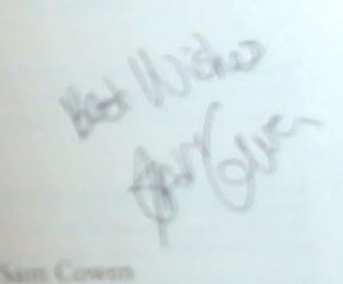 From Whiskey to Water (Signed by the author Sam Cowen)