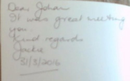 Finding The Rainbow: A Personal Journey in the New South Africa (Signed and inscribed by the author Jackie Naude)