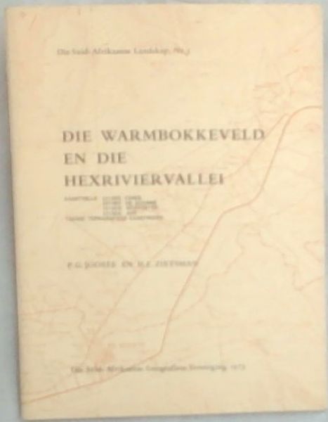 Die Warm Bokkeveld en die Hexriviervallei Die Suid-Afrikaanse landskap: no. 3 - Issue 3 of South African landscape: Kaartvelle 3319 AD Ceres / Kaartvelle 3319 BC De Doorns / Kaartvelle 3319 CB Worcester / Kaartvelle 3319 DA Nuy / 1: 50 000 Topografiese Kaartreeks