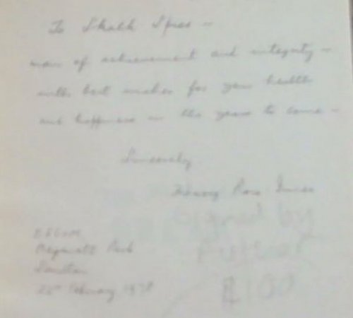 The Po Valley Break (Signed and inscribed by the author Harry Rose-Innes)