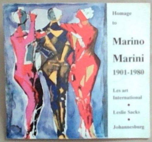 Homage to Marino Marini 1901 - 1980
