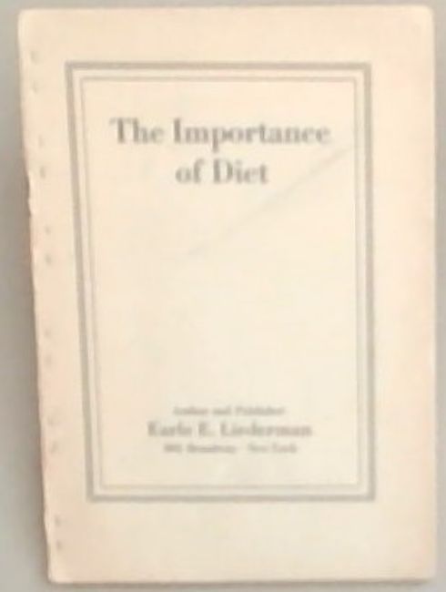 The Importance of Diet