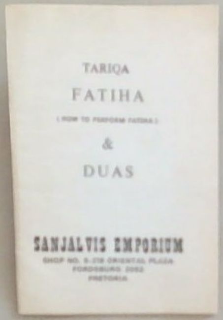 Tariqa Fatiha and Duas (How To Perform Fatiha)