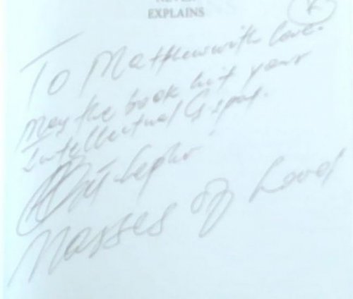 Life Never Explains (Signed and inscribed by the author, Alred Tirelo Lephoi)