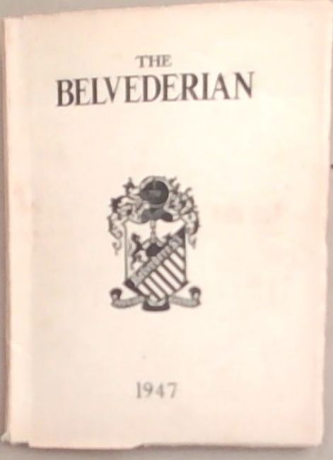 THE BELVEDERIAN: Volume 14 - Number 3