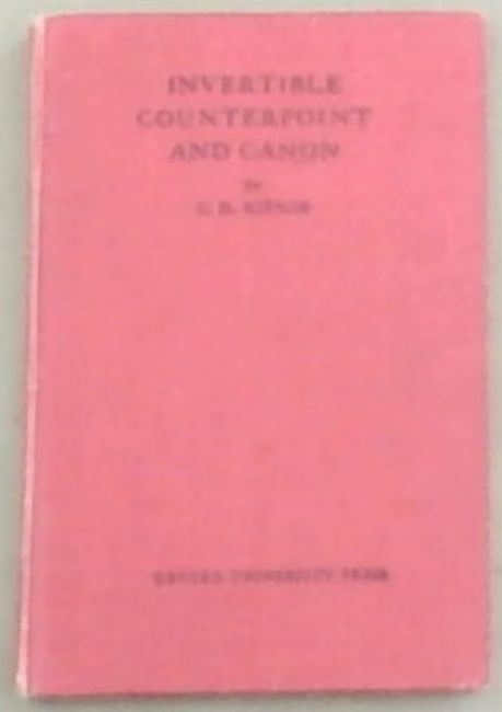 Invertible Counterpoint And Canon