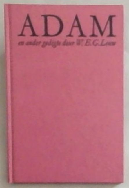 Adam: En Ander Gedigte