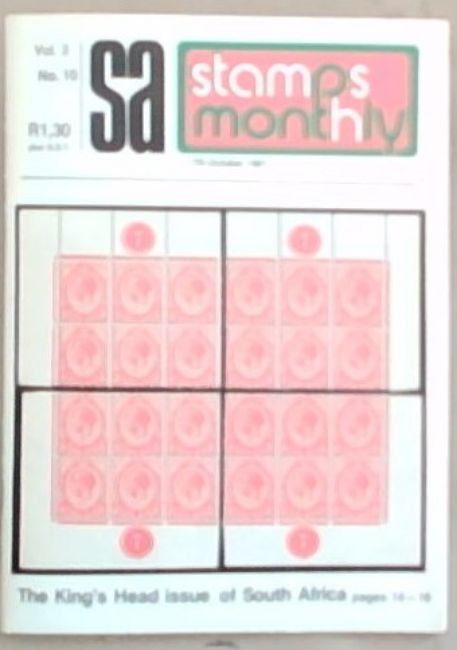 SA Stamps Monthly - South Africa's most informative philatelic publication: Vol. 2. No. 10 - 7th October 1981