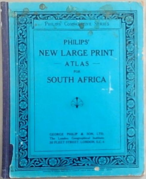 Image for Philips' New Large Print Atlas For South Africa: Ninth Edition Philips' New Large Print Atlas For South Africa: Ninth Edition
