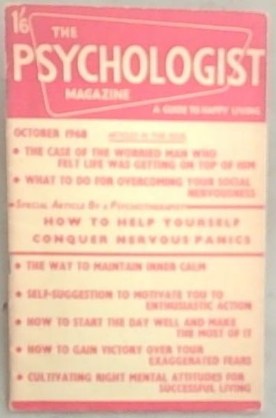 The Psychologist Magazine: Volume.36 Number. 429 - October, 1968