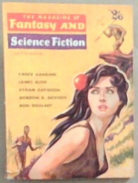 The Magazine Of Fantasy and Science Fiction (British edition) September 1962 Volume 3 Number 10