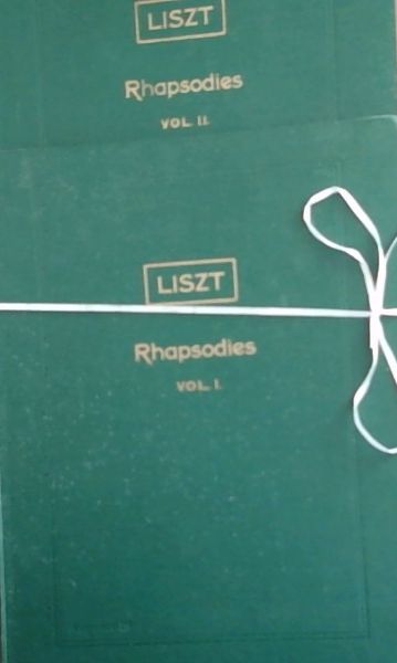 LISZT: (A Set OF 3 Volumes) Two Boards and One Wrap