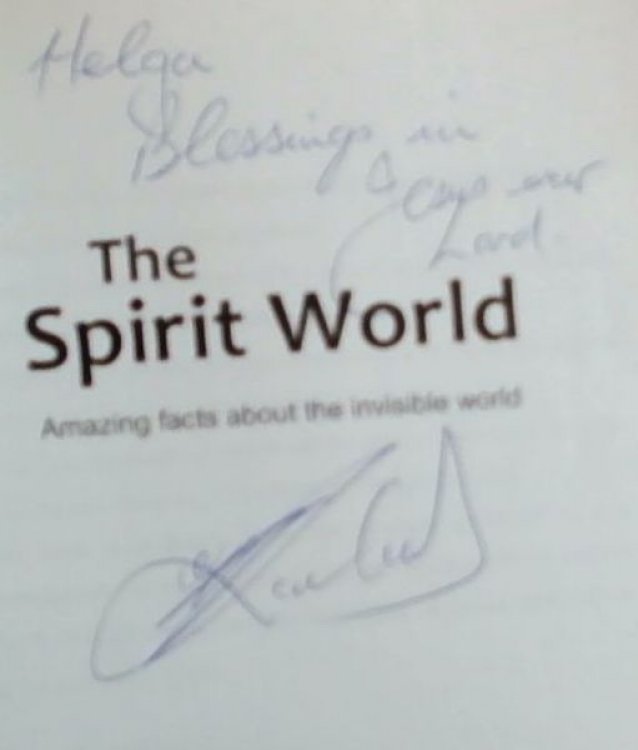 The Spirit World: Astonishing Facts About the Unseen (Signed by the author Raymond D. Lombard)