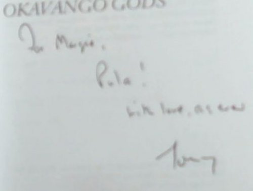 Okavango Gods (Signed by the author Anthony Fleischer)